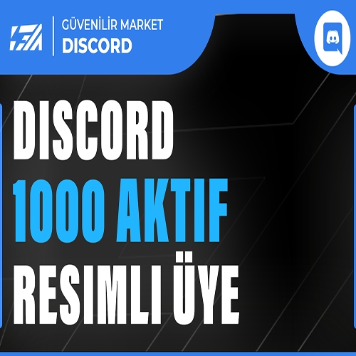  1000 Discord 724 Aktif Üye - RESİMLİ